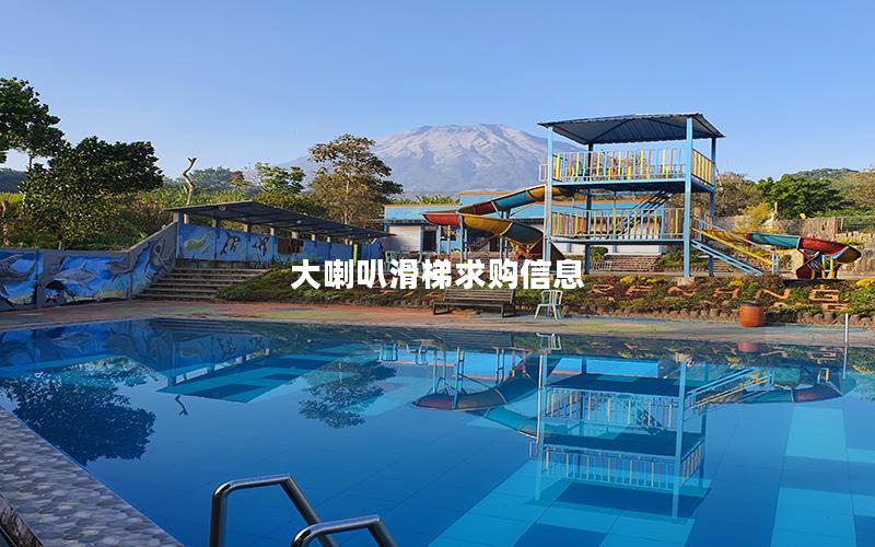 大喇叭滑梯求購信息 大喇叭滑梯求購信息